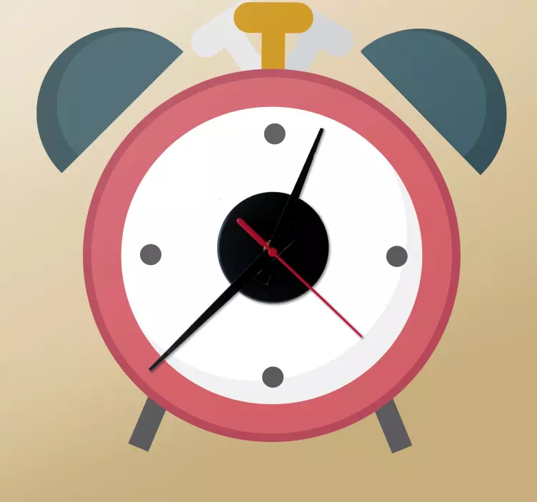 動物 シール クラシックアラームデザイン - TENSTICKERS