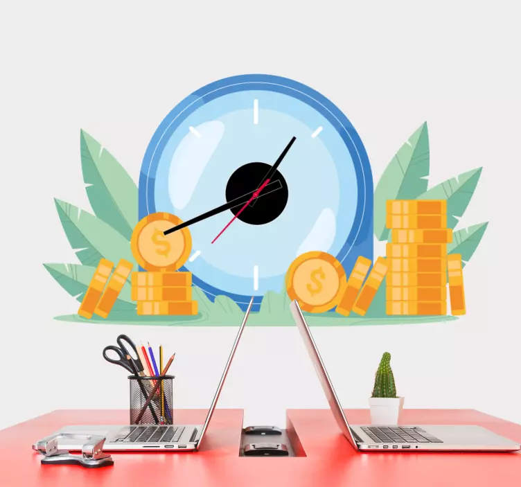 動物 シール 時間と通貨 - TENSTICKERS