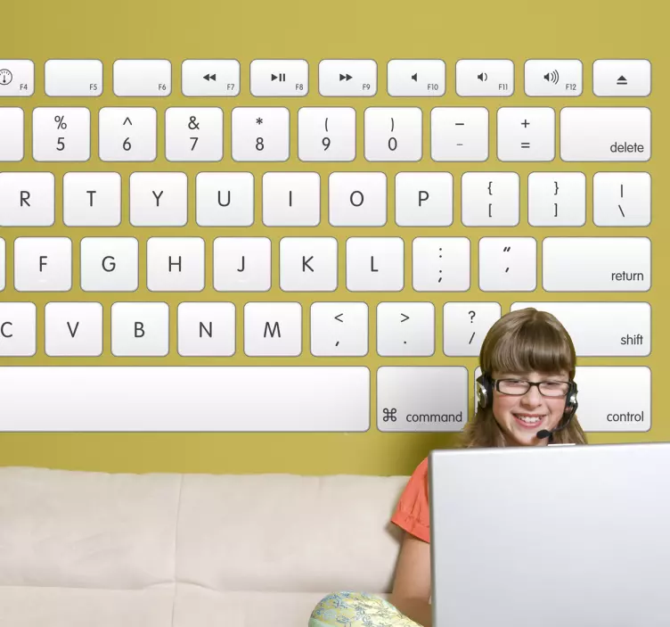 コンピュータのキーボードステッカー - TENSTICKERS