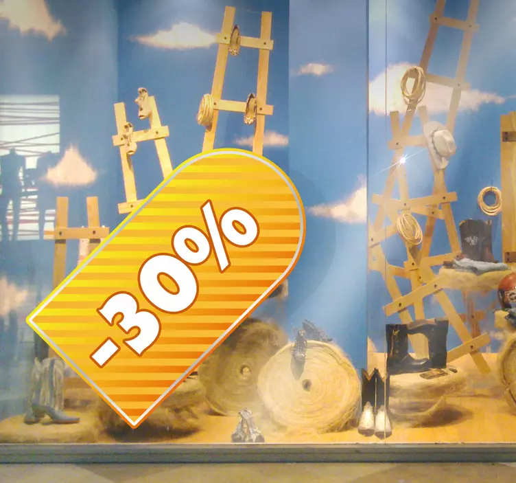 カスタマイズ可能な黄色ラベルステッカー - TENSTICKERS