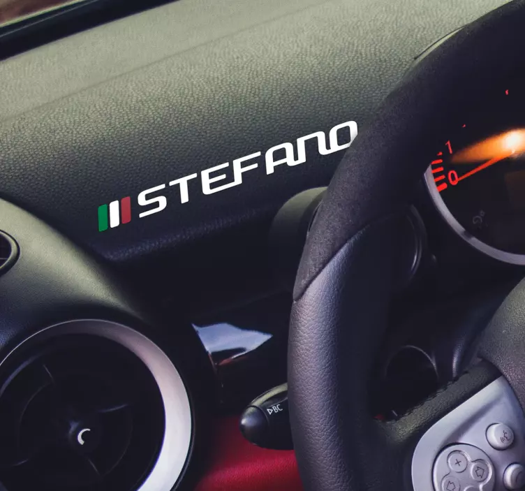 カスタマイズ可能なダッシュボードの車のステッカー車のステッカー - TENSTICKERS