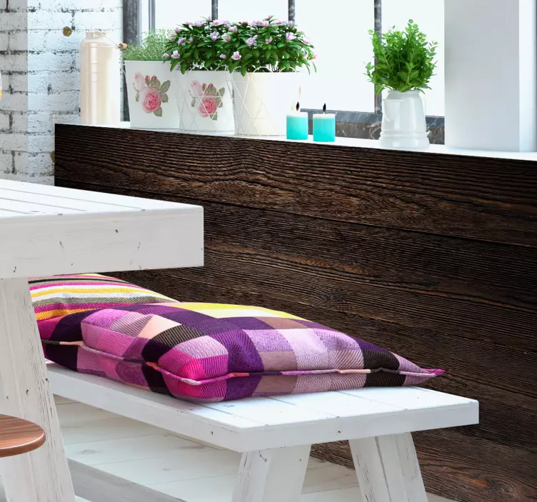 ダークウッドの家具ステッカー - TENSTICKERS