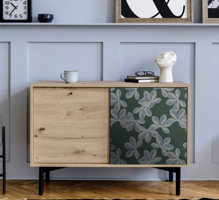 装飾壁ステッカー植物の葉のエレメント - TENSTICKERS