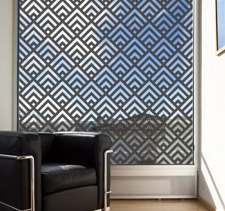 ダイヤモンド形の窓のステッカー - TENSTICKERS