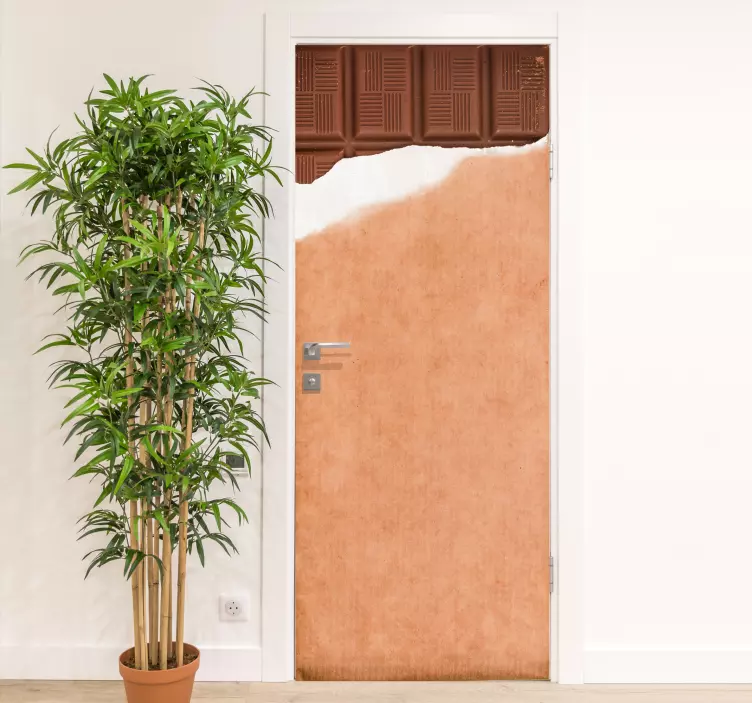 動物 シール チョコレートバー入り口 - TENSTICKERS