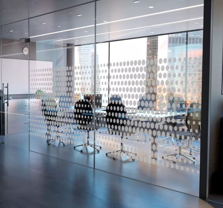 丸い シール オフィススペース - TENSTICKERS