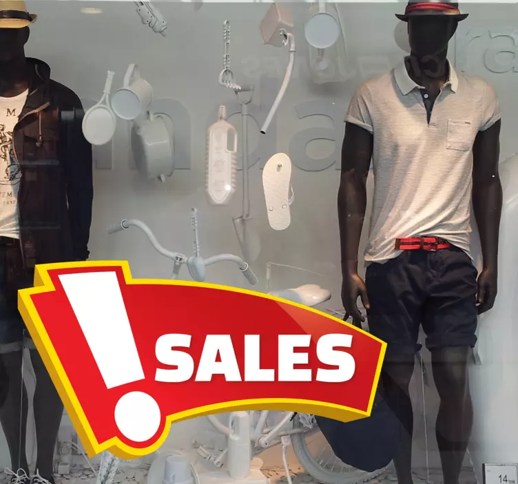 感嘆符販売ステッカー - TENSTICKERS