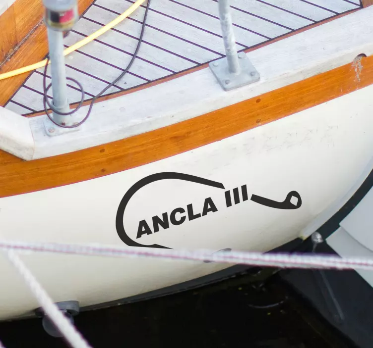 ステッカー 自作 釣り人の釣り針 - TENSTICKERS