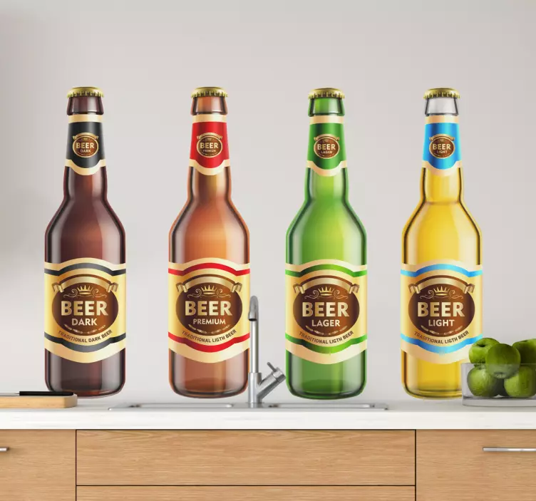 動物 シール 飲料ボトルコレクション - TENSTICKERS