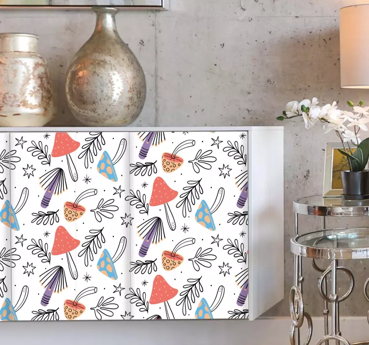 動物 シール カラフルな自然の模様 - TENSTICKERS