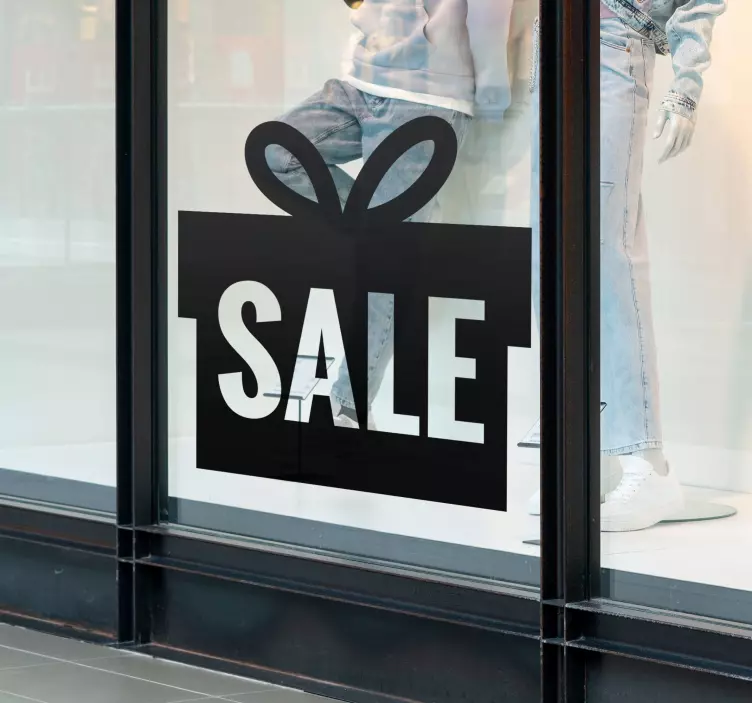 ビジネスセールステッカー ギフト用の箱 - TENSTICKERS