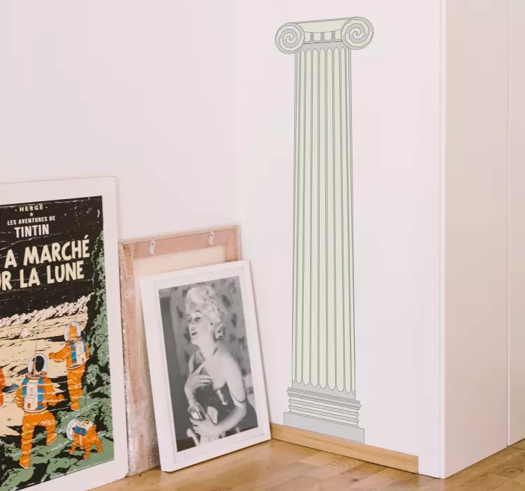 ギリシャの列ステッカー - TENSTICKERS