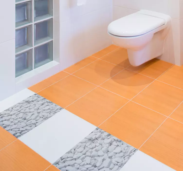 模造石床ステッカー - TENSTICKERS