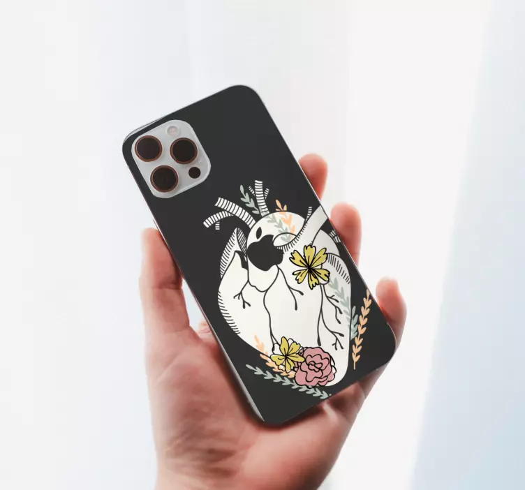 動物 シール 鳥と花 - TENSTICKERS