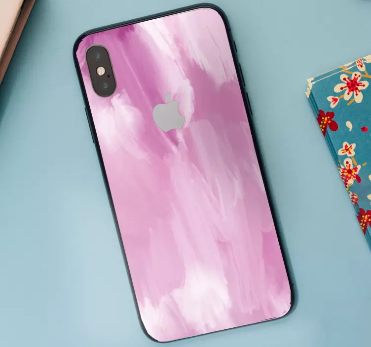 動物 シール ピンク抽象パレット - TENSTICKERS