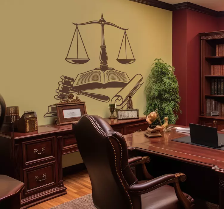 法的ステッカー ジャスティスアイコン - TENSTICKERS