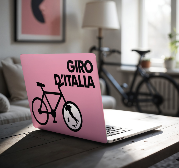ノートパソコン用スキン giro d'italiaアイコン - TENSTICKERS