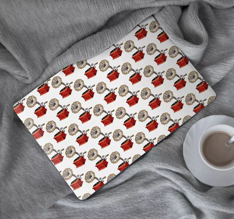 ノートパソコン用スキン ヴィンテージ音楽プレーヤー - TENSTICKERS