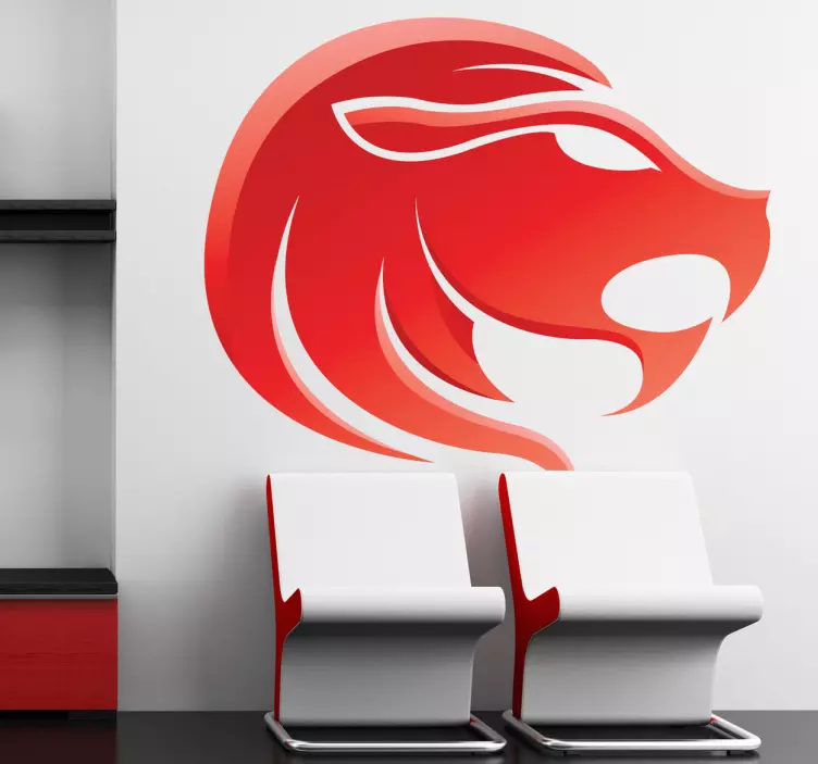 レオ星座ウォールステッカー - TENSTICKERS