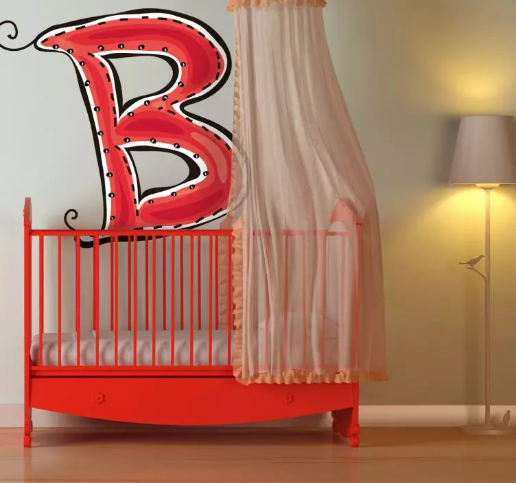 手紙bステッカー - TENSTICKERS