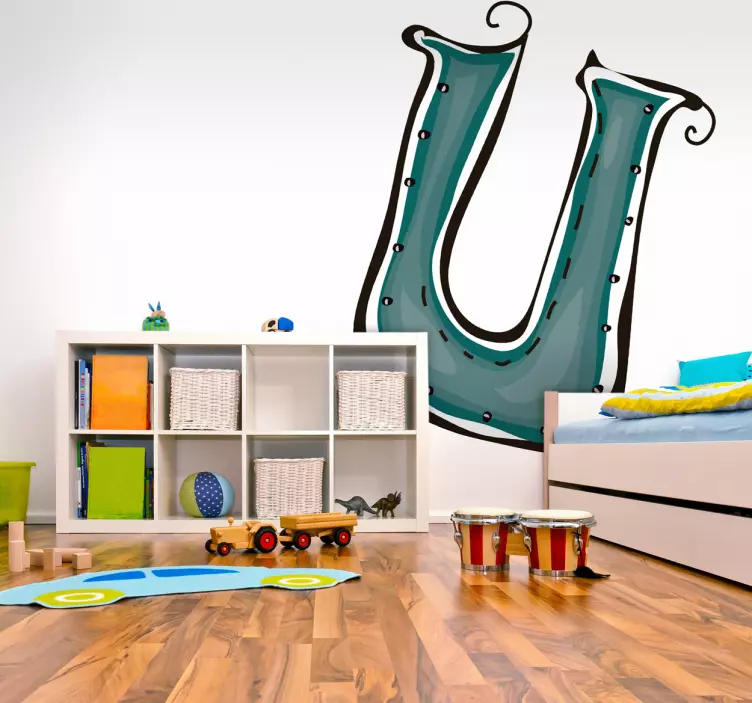 手紙uステッカー - TENSTICKERS