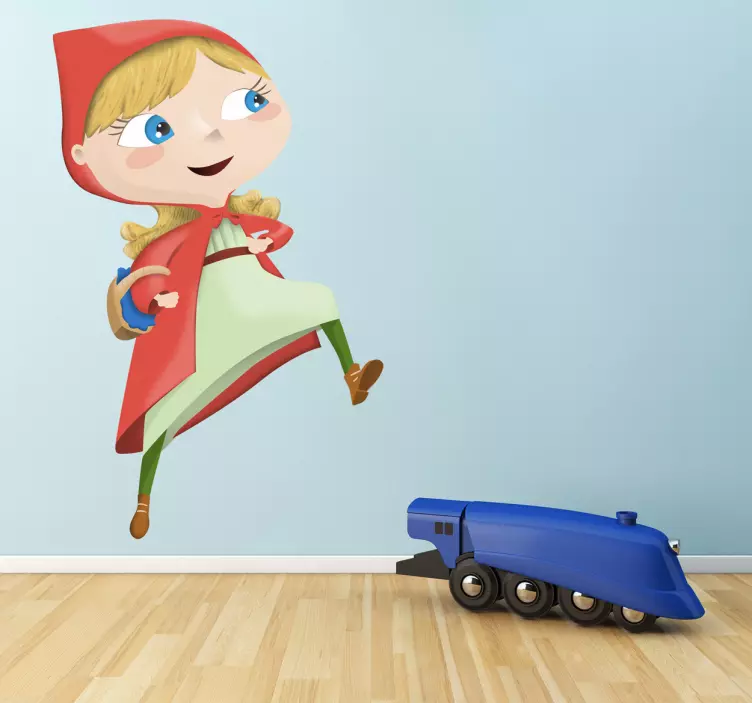 赤ずきんちゃんのステッカー - TENSTICKERS