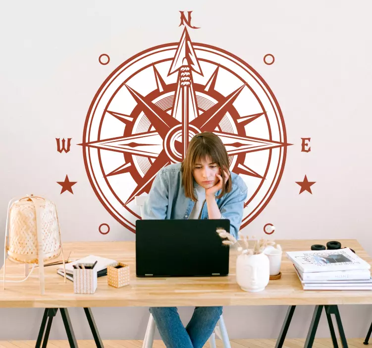動物 シール 航海方向コンパス - TENSTICKERS