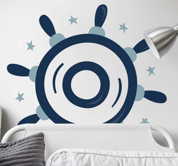 動物 シール 航海用舵輪 - TENSTICKERS