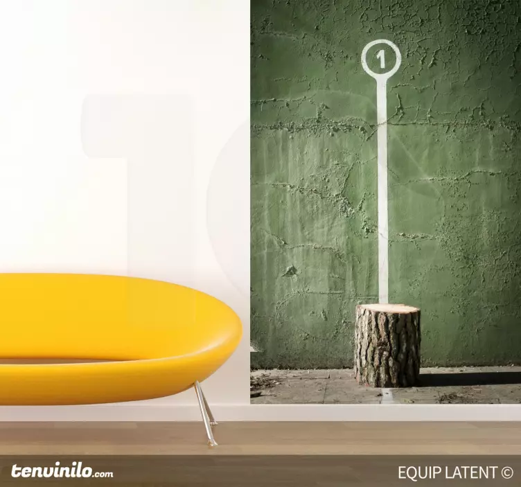 動物 シール 樹木の切り株マーカー - TENSTICKERS