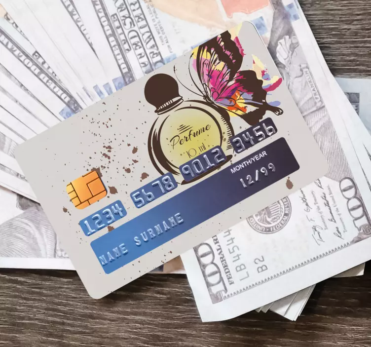 愛の香りカードステッカー - TENSTICKERS