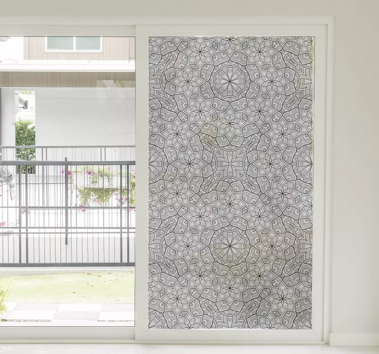 記憶マンダラ窓ステッカー - TENSTICKERS