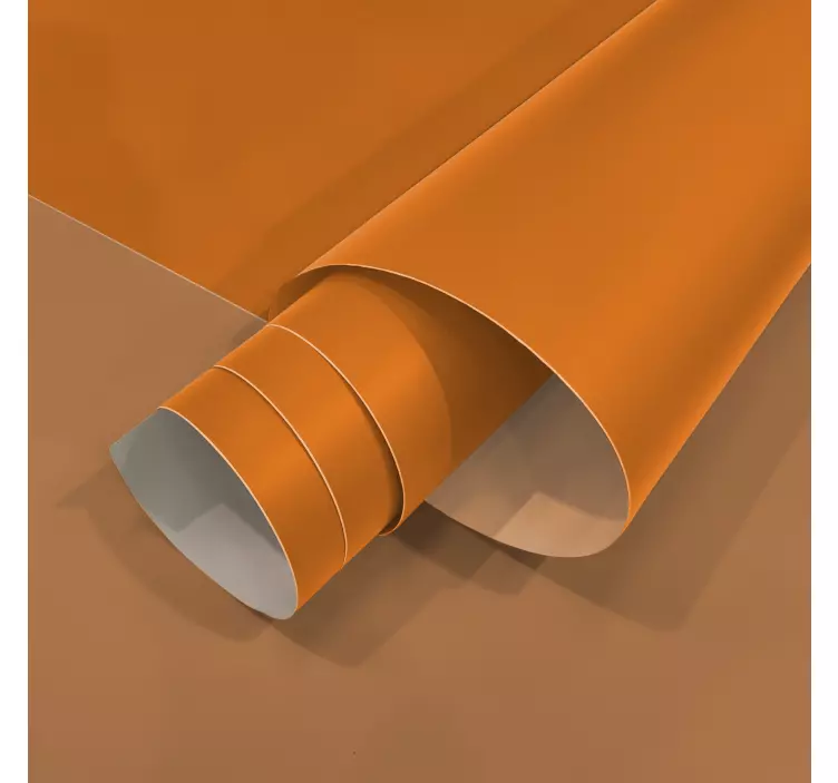 家具のステッカー マットオレンジ - TENSTICKERS