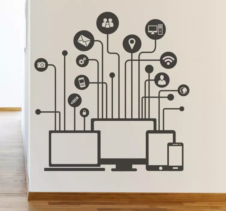 メディアイラスト装飾ステッカー - TENSTICKERS