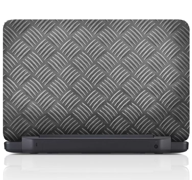 金属パネルのラップトップのステッカー - TENSTICKERS