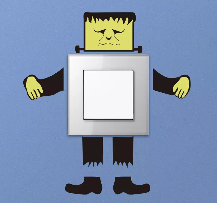 モンスタースイッチライトスイッチステッカー - TENSTICKERS