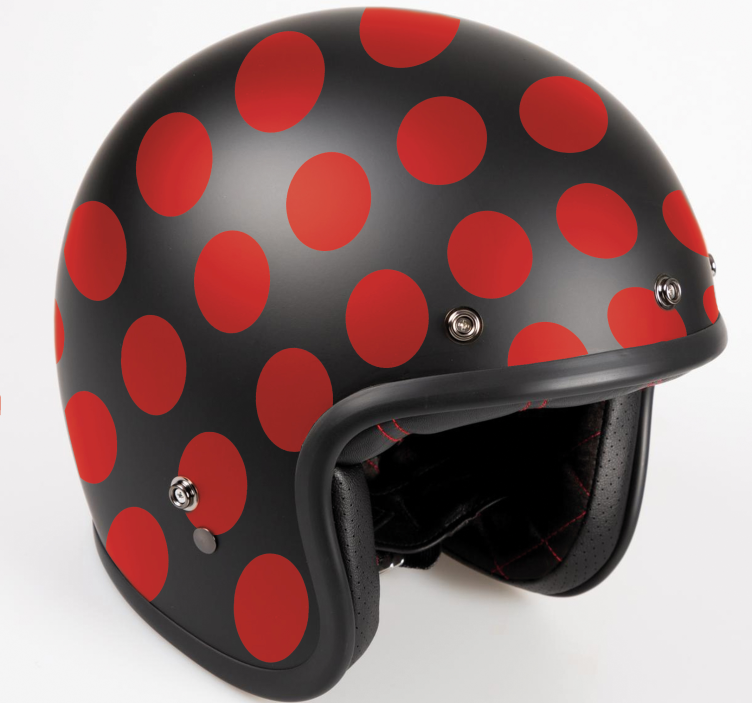 動物 シール 赤い点セット - TENSTICKERS