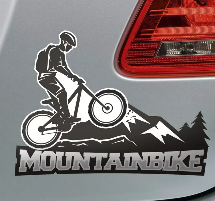 マウンテンバイクウォールステッカー - TENSTICKERS