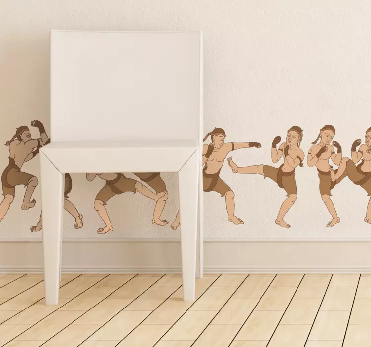 ムエタイボーダーステッカー - TENSTICKERS