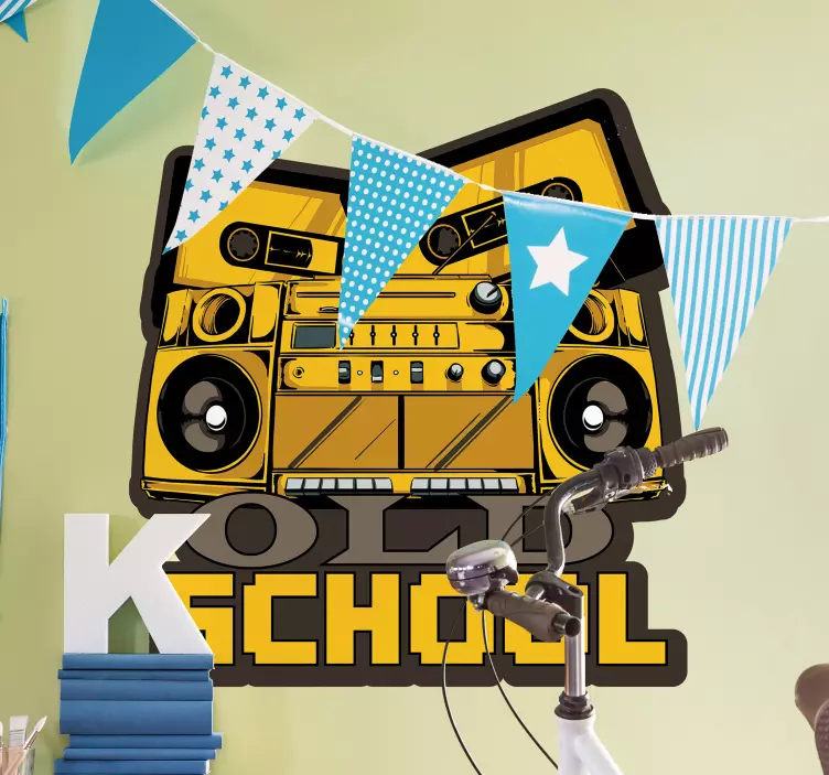 動物 シール レトロなサウンドシステム - TENSTICKERS