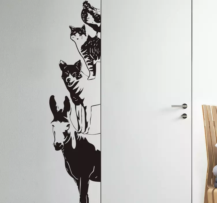 ブレーメンのミュージシャンウォールステッカー - TENSTICKERS