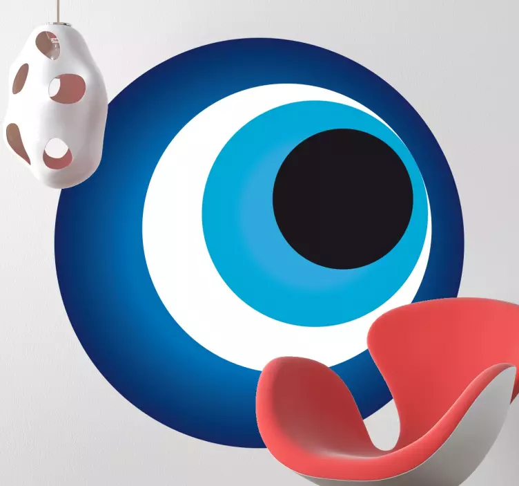 ナザールアミュレットウォールステッカー - TENSTICKERS