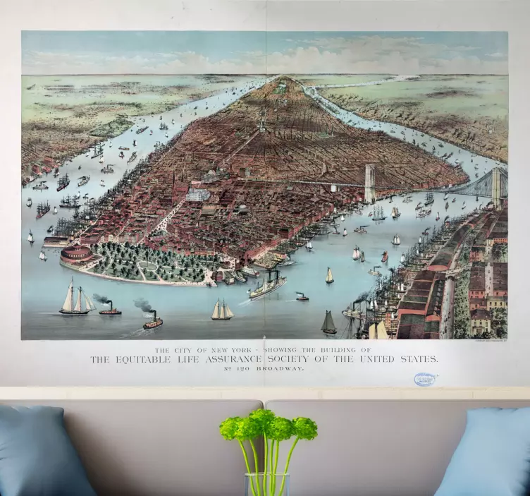 ニューヨークビンテージステッカー - TENSTICKERS