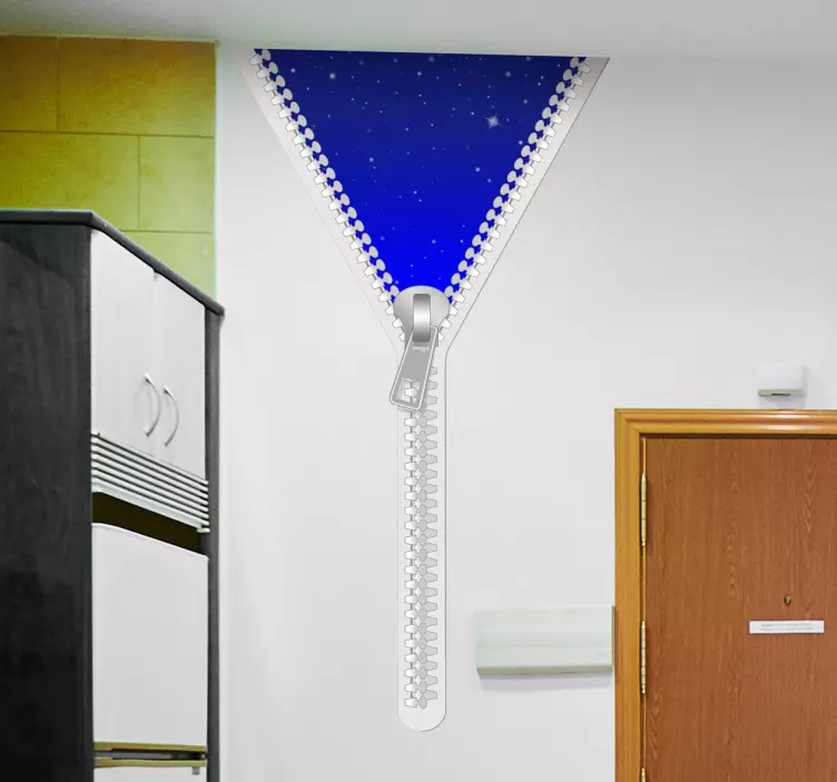 夜間ジッパーステッカー - TENSTICKERS