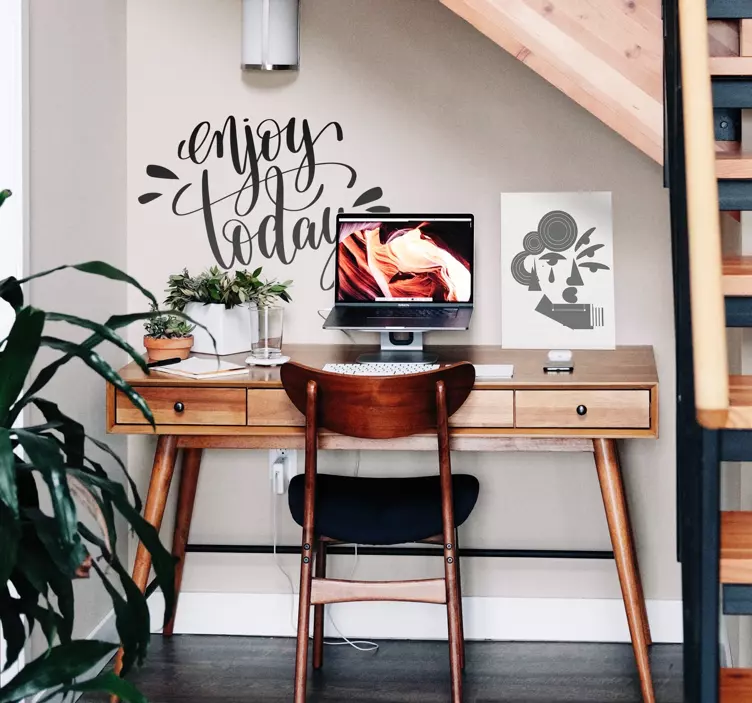 動物 シール 今日を楽しもうのモチベーションフレーズ - TENSTICKERS