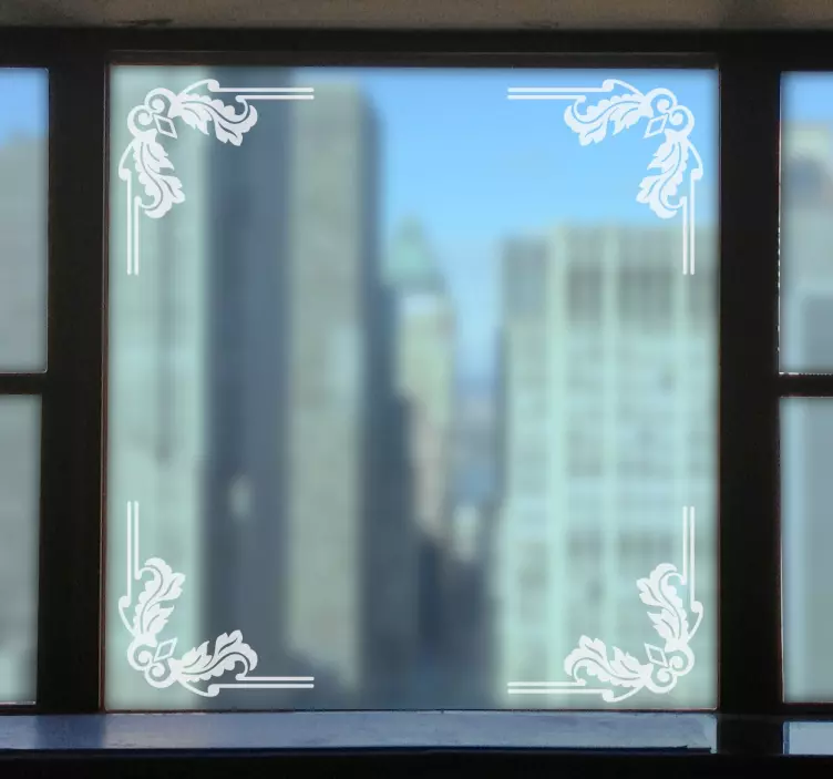 装飾用コーナーデカール - TENSTICKERS