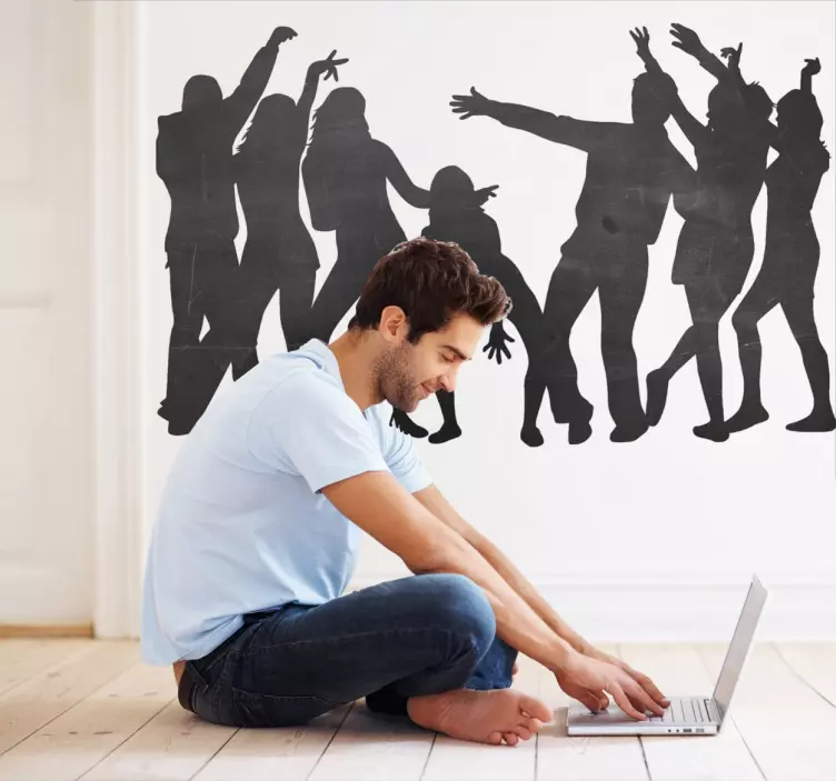 パーティクルー黒板ステッカー - TENSTICKERS