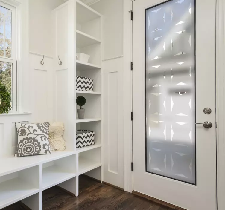 ドア半透明ステッカーのパターン - TENSTICKERS