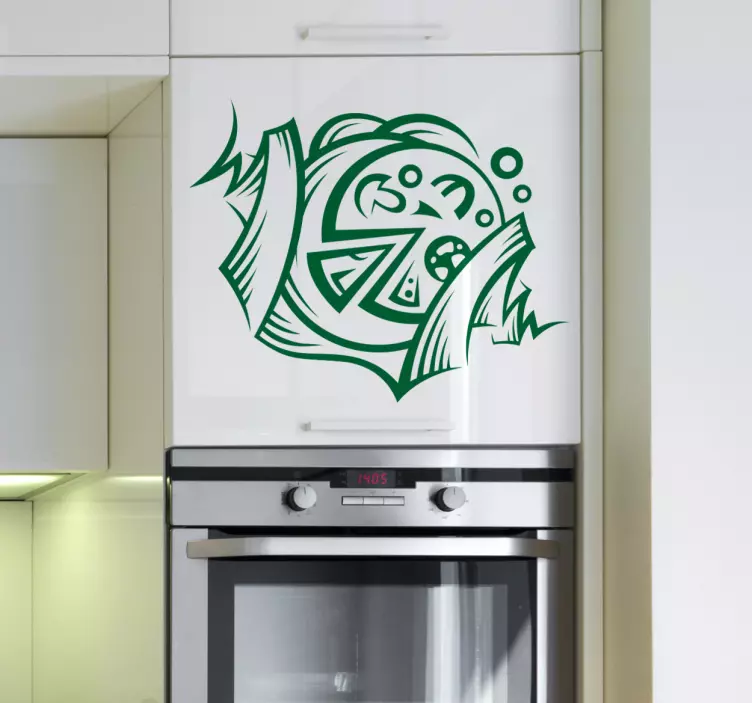 ピザフードステッカー - TENSTICKERS