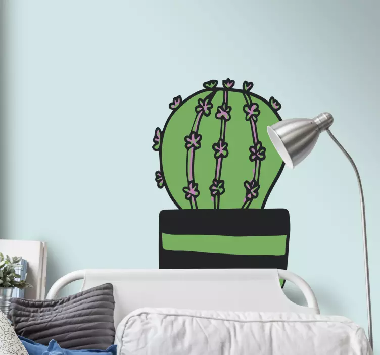 動物 シール 巨大なサボテンのイラスト - TENSTICKERS