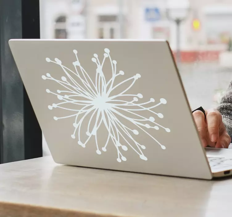 ポップ核ラップトップステッカー - TENSTICKERS